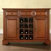 Dining * | High Quality Lafayette Sideboard Cabinet W/Wine Storage Cherry Crosley Kf42001Bch