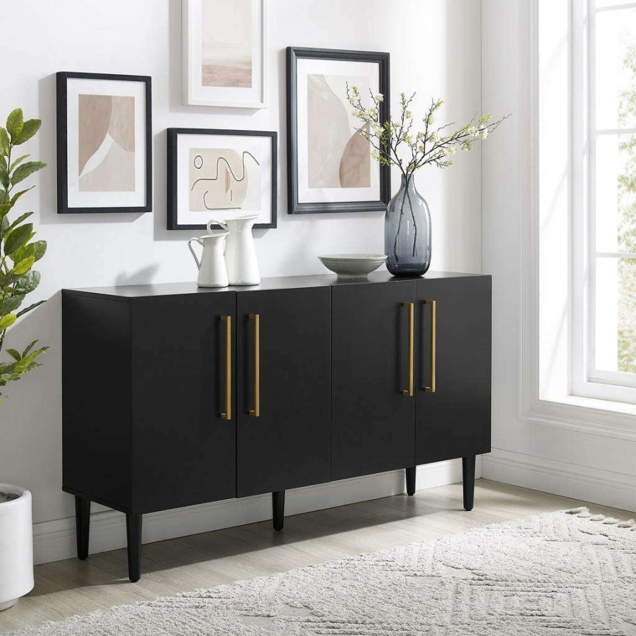 Dining * | Less Expensive Everett Sideboard Crosley Cf4214-Mb