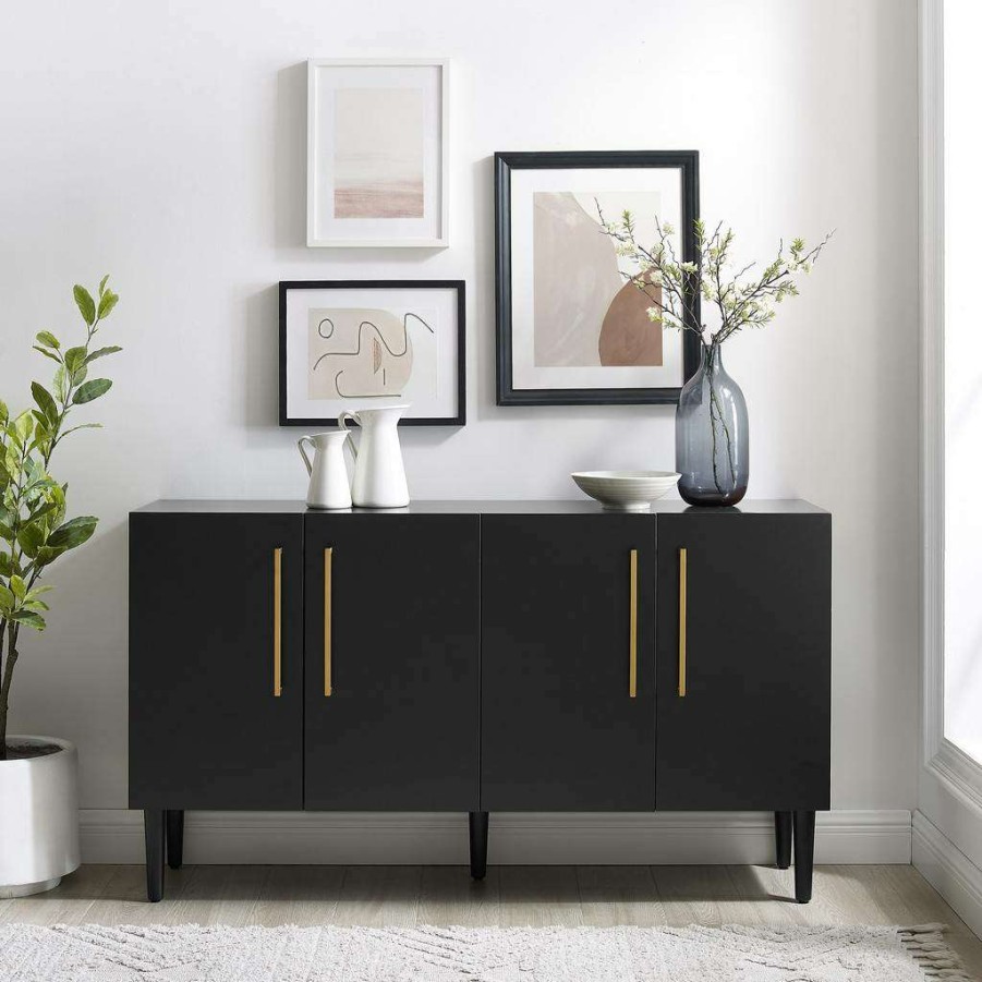 Dining * | Less Expensive Everett Sideboard Crosley Cf4214-Mb