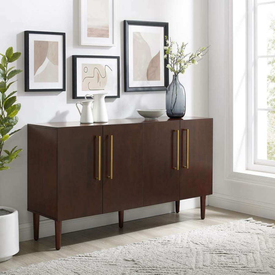 Dining * | Exclusive Everett Sideboard Crosley Cf4214-Ma