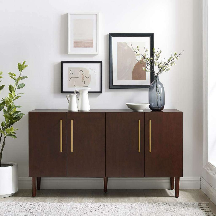 Dining * | Exclusive Everett Sideboard Crosley Cf4214-Ma